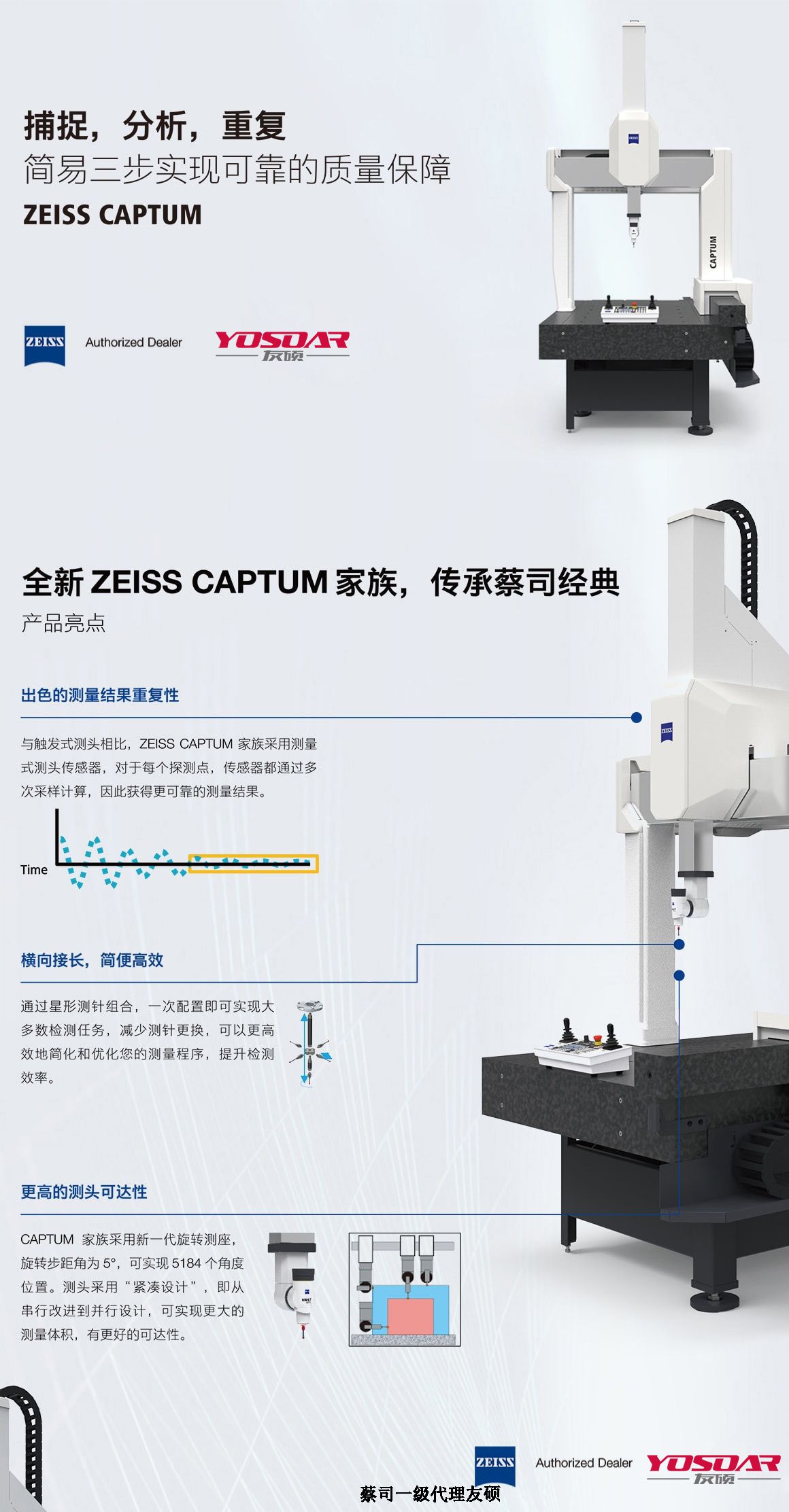 保山蔡司三坐标CAPTUM