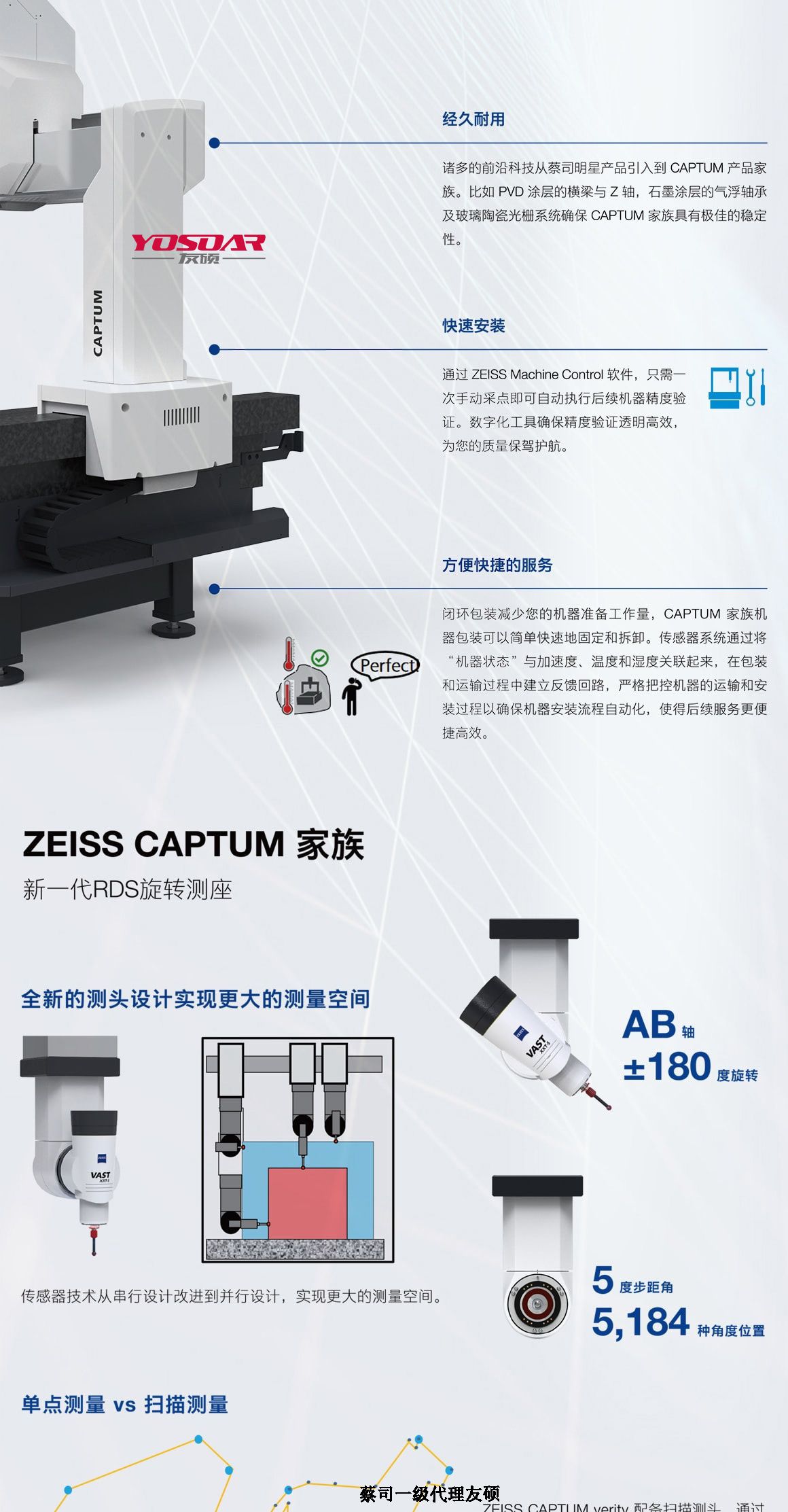 保山蔡司三坐标CAPTUM